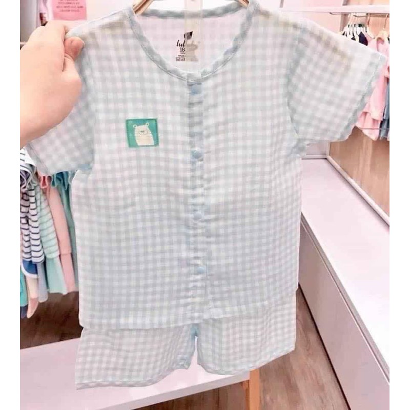 BỘ VẢI XÔ LULLABY CÀI GIỮA CHO BÉ (Sz 12m-4y)