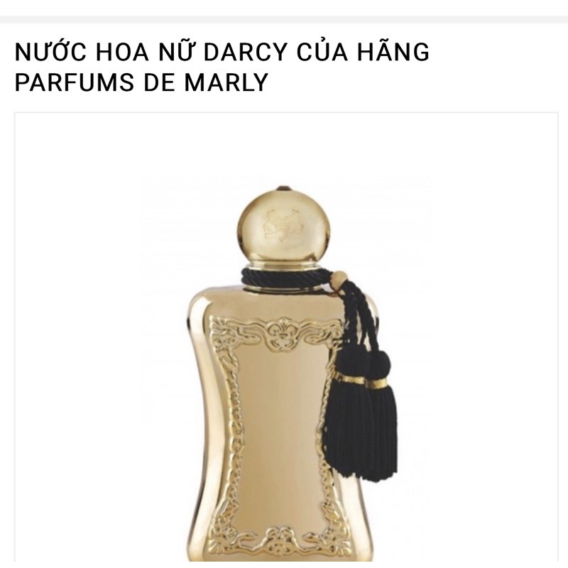 Nước hoa nữ Darcy Royal essence -Parfums de Marly 75ml -Eva'sCo