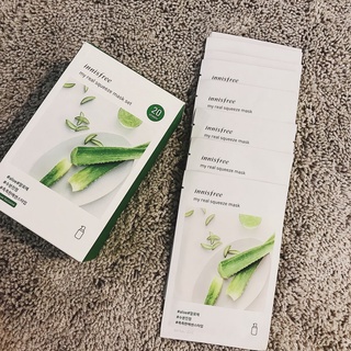 Mặt nạ dưỡng da chính hãng Innisfree Hàn Quốc Vị Nha Đam Tự Nhiên set 20ml