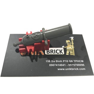 Lego UNIK BRICK Cannon - Khẩu pháo không bắn được trong City - Thành phố chính hãng (như hình)