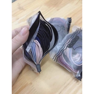 Sét chun buộc tóc 100 dây giá rẻ