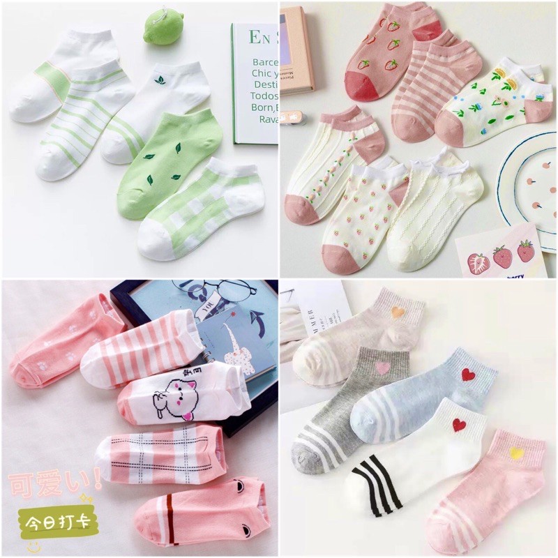 Set 5 đôi tất nữ
