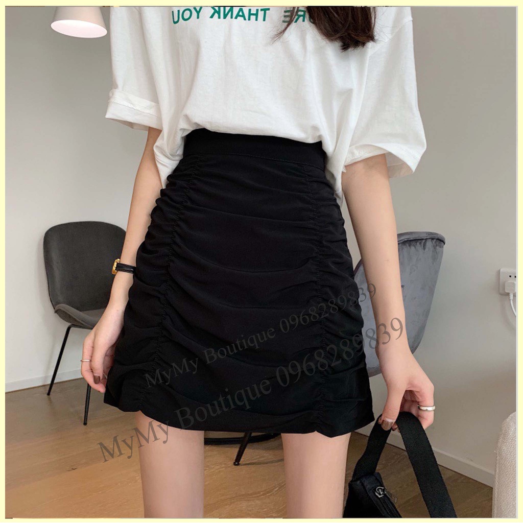 Chân Váy Xếp Ly Công Sở, Váy Xếp Li Chân Váy Xếp Ly màu Trắng + Đen | BigBuy360 - bigbuy360.vn