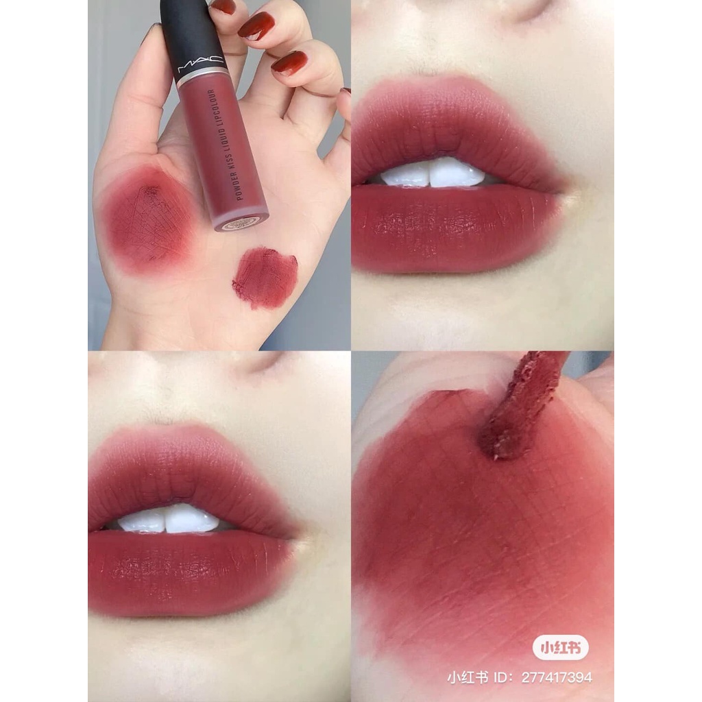 Son Kem MAC Powder Kiss Matte Liquid Lipstick M·A·C 5ml