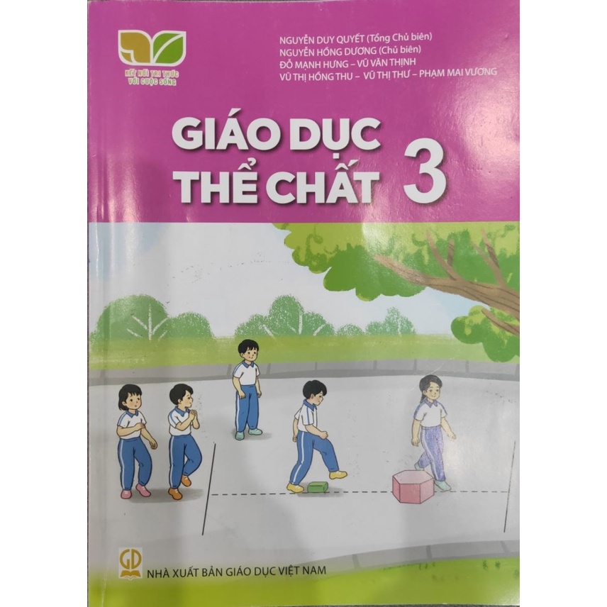 Sách - Giáo dục thể chất 3 ( Kết nối tri thức) + 1 viên tẩy cute