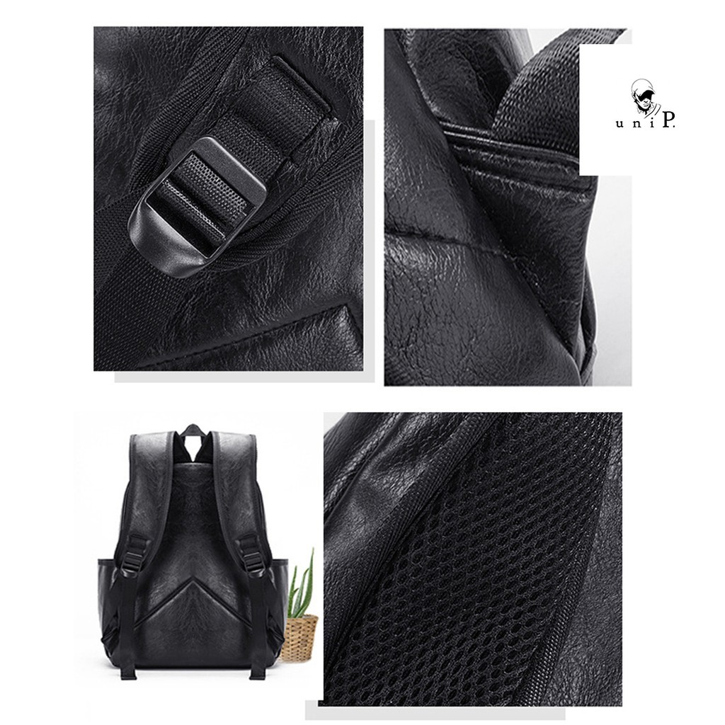 Balo da 💼 Freeship 💼 Balo da PU thời trang Unisex _ UniP 1068
