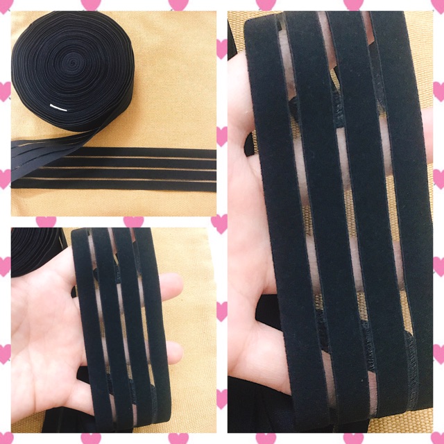 MẪU 6: Thun lưng váy, lưng quần bảng 4F5