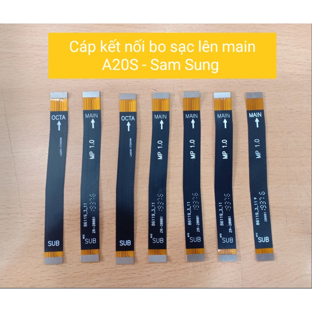 Cáp Kết Nối Bo sạc lên main A20s - Sam Sung