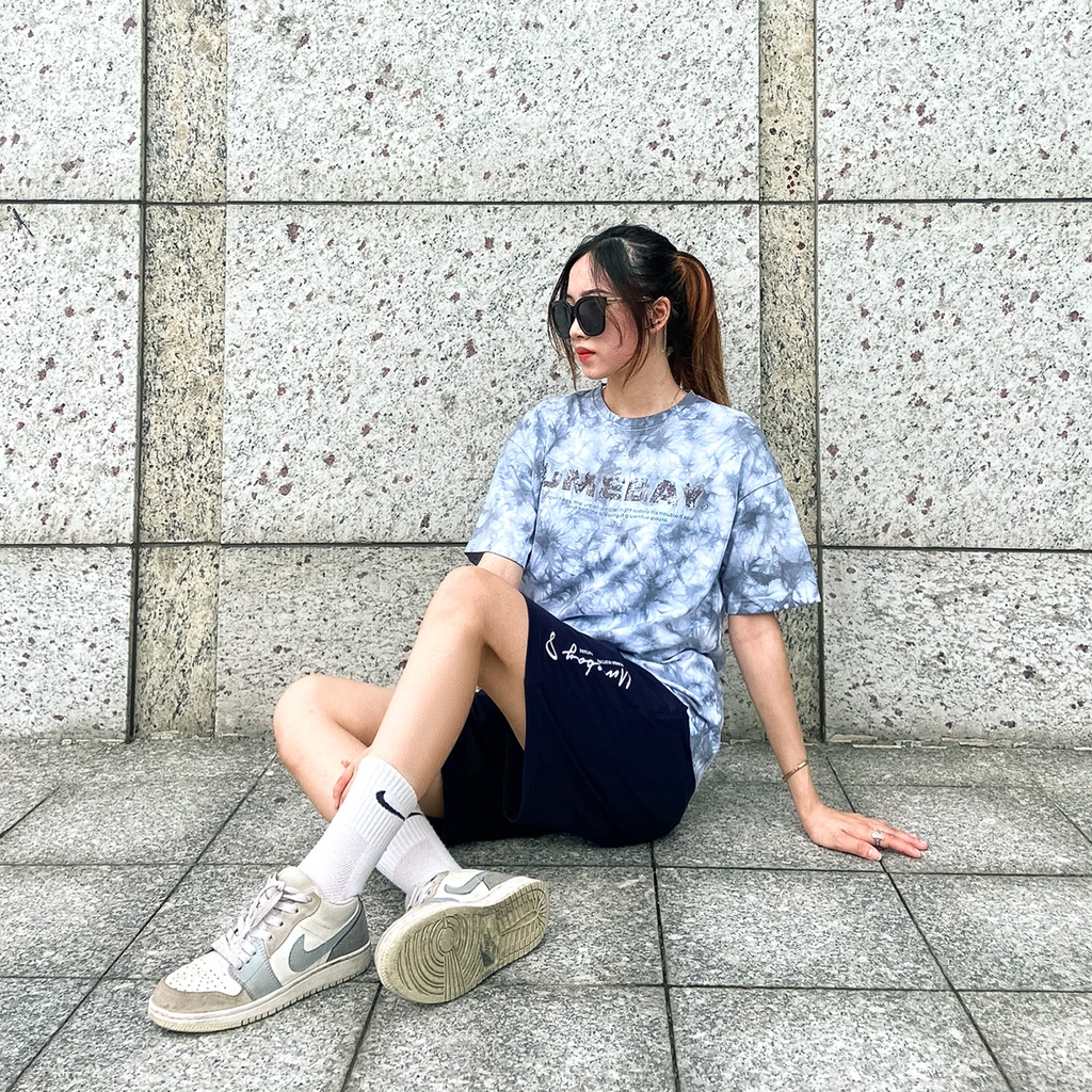 Áo thun tay lỡ wash in, tshirt unisex nam nữ 100% Cotton, phông form rộng Umebay UTM10