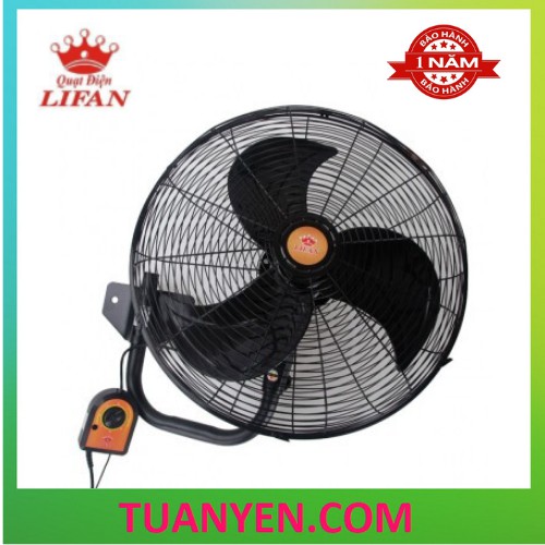 Quạt treo tường công nghiệp LiFan 20 inch T 20CN, HALI TC 207C (mã mới TC 209), bảo hành 12 tháng.