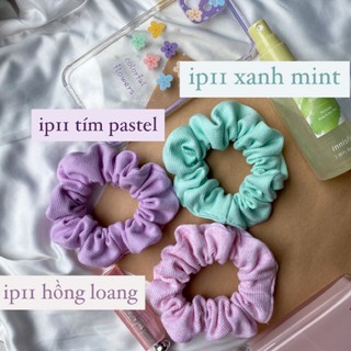 Cột tóc vải srunchies-dây buộc tóc vải đủ màu