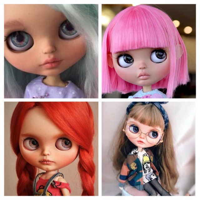 Búp bê Blythe tuỳ chọn màu tóc