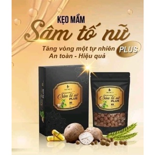 Kẹo mầm sâm tố nữ plus x2 thảo mộc 37, tăng size vòng 1, tăng nội tiết tố nữ