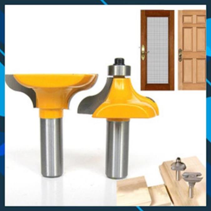 💢 BỘ MŨI PHAY GỖ_MŨI PHAY GHÉP VÁN CỬA_BỘ MŨI SOI GỖ ĐÁNH MỘNG 30-45MM ☪️☪️☪️