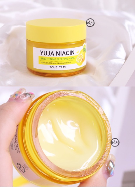 Mặt Nạ Ngủ Dưỡng Trắng Some By Mi Yuja Niacin Sleeping Mask 60g Chính Hãng