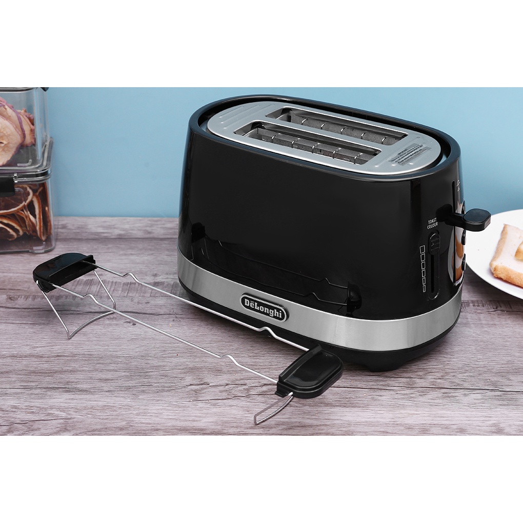 [Delonghi CTLA2103] Máy nướng bánh mì Delonghi CTLA2103.BK