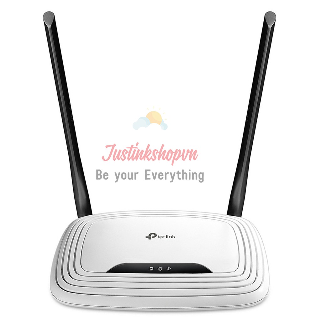 Bộ Phát Wifi 2 Râu Anten TP-Link TL-WR841N - Router Wifi Chuẩn N Tốc Độ 300Mbps - Hàng Chính Hãng - JLVQ-1206-PWTP