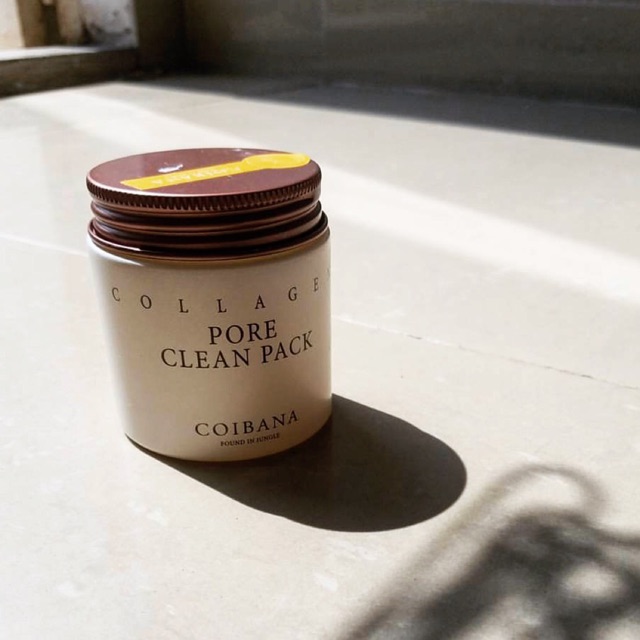 Mặt nạ đất sét Collagen Pore Clean Pack COIBANA