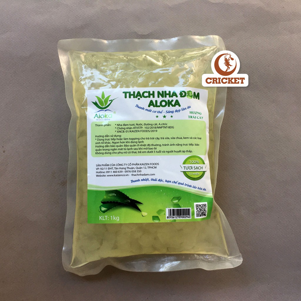 Thạch Nha Đam Nước Đường Sozen Bịch 1 Kg Nguyên liệu pha chế