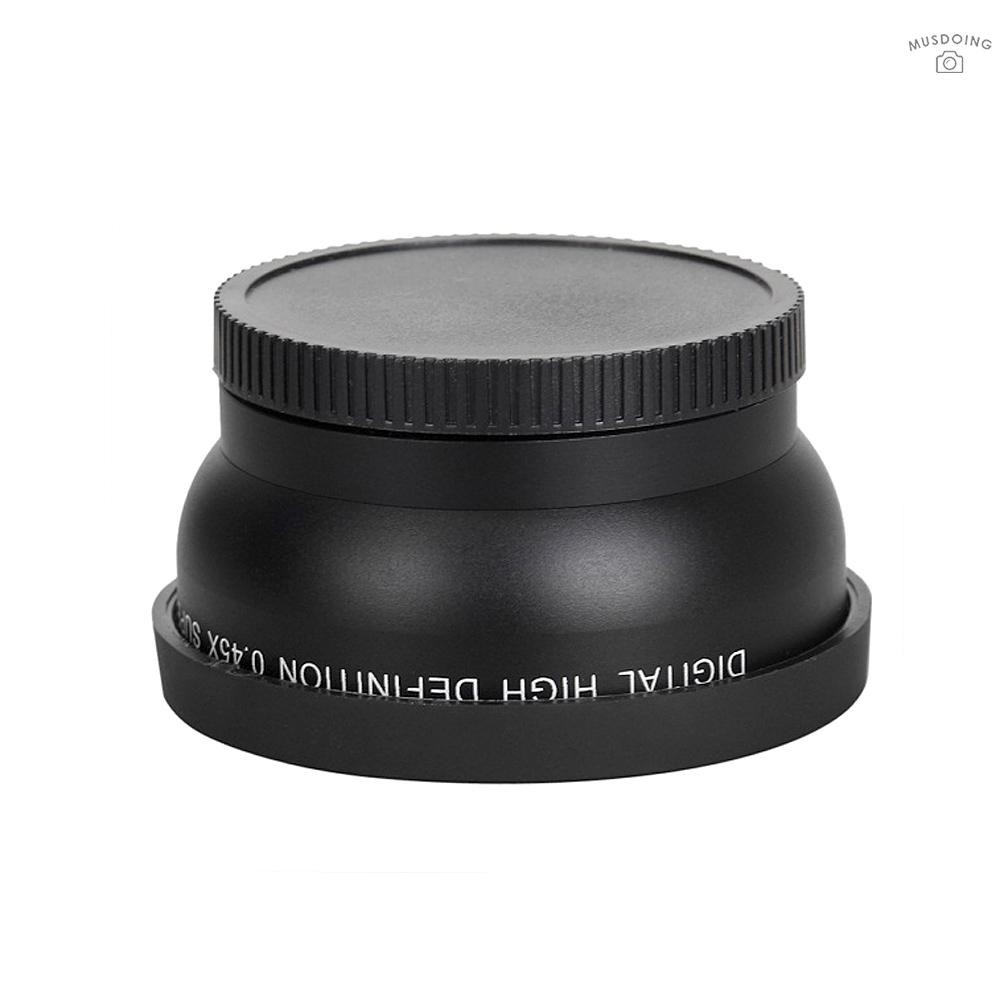 Ống Kính Máy Ảnh 58mm 0.45x Hd Kèm Túi Đựng