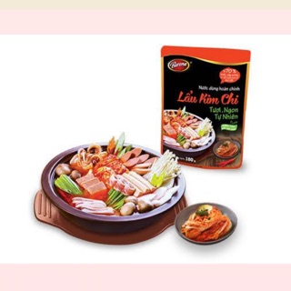 Nước dùng Hoàn Chỉnh Lẩu Thái và Lẩu Kim Chi 180gr Tiện Lợi, Thơm Ngon, Hợp Vị