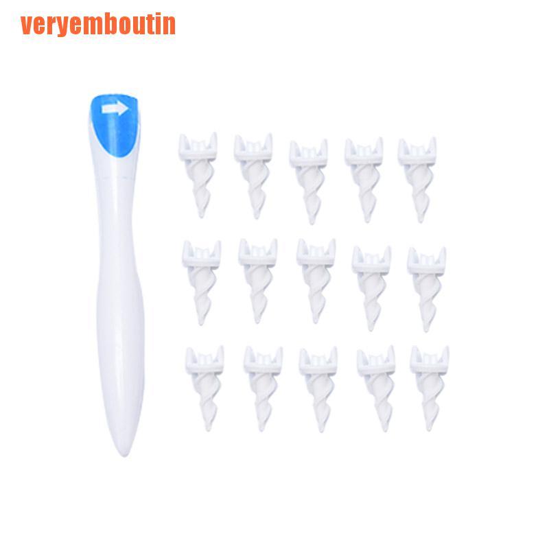 Dụng Cụ Lấy Ráy Tai Với 16 Đầu Thay Thế Tiện Lợi