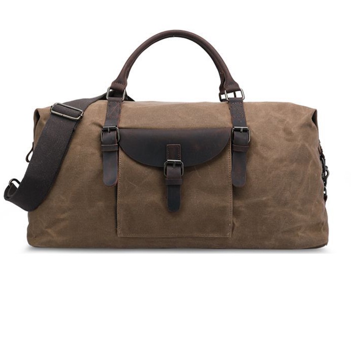 Túi xách du lịch da bò sáp BEE GEE DBS07823