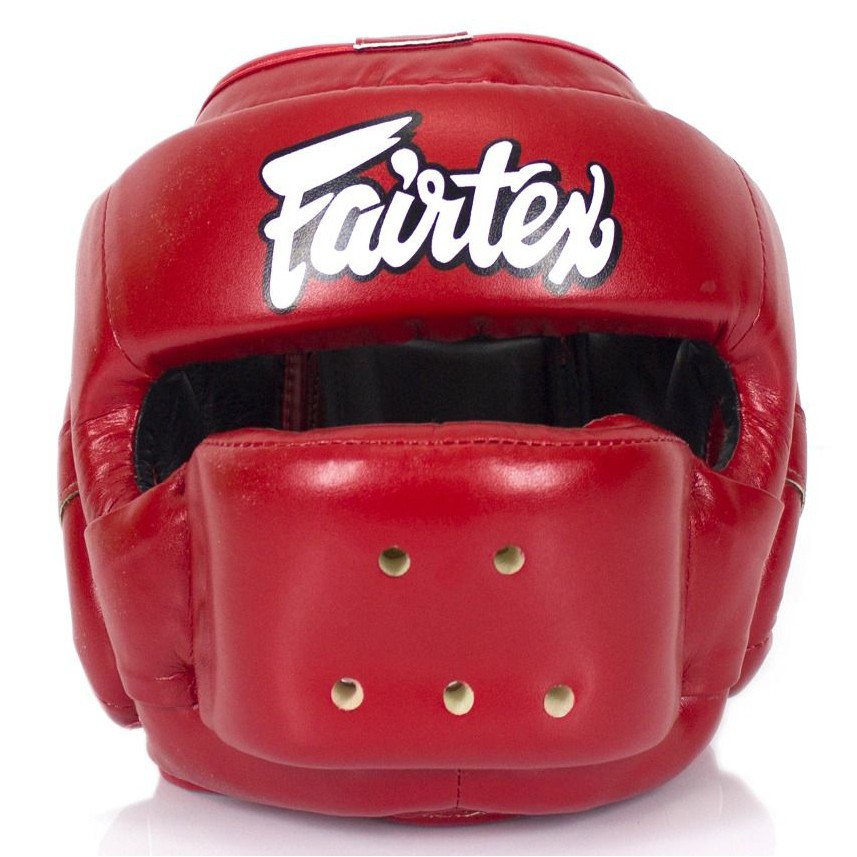 Nón boxing Fairtex HG14 Sparring - Red