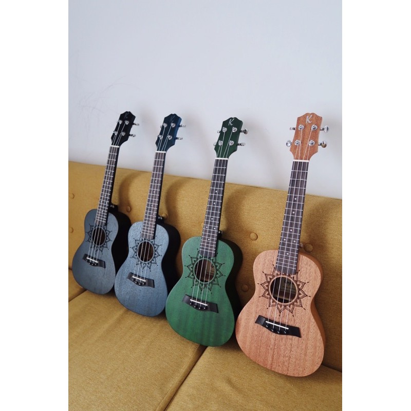 Đàn ukulele concert hiệu Kaysen chính hãng-Tặng đủ phụ kiện bao đàn