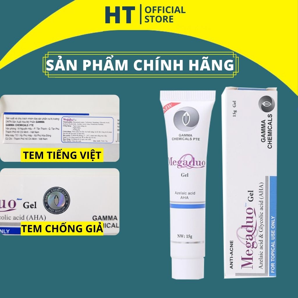 Megadou - Gel Giảm Mụn Mờ Thâm 15g