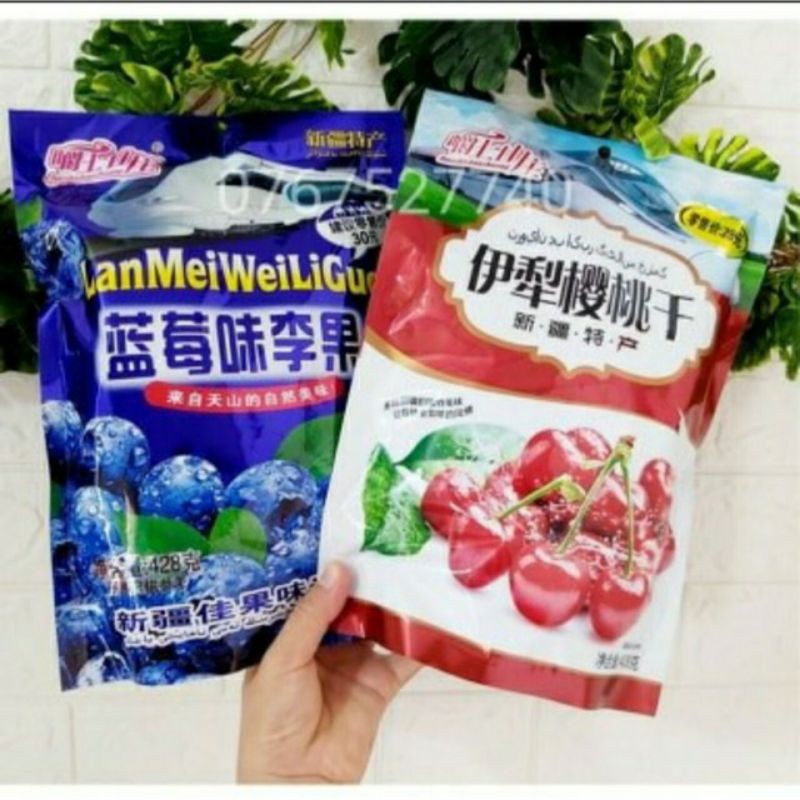 Sẵn hàng com bo 3 Ômai Việt Quất,Ômai chery ngon 408gr sẵn hàng