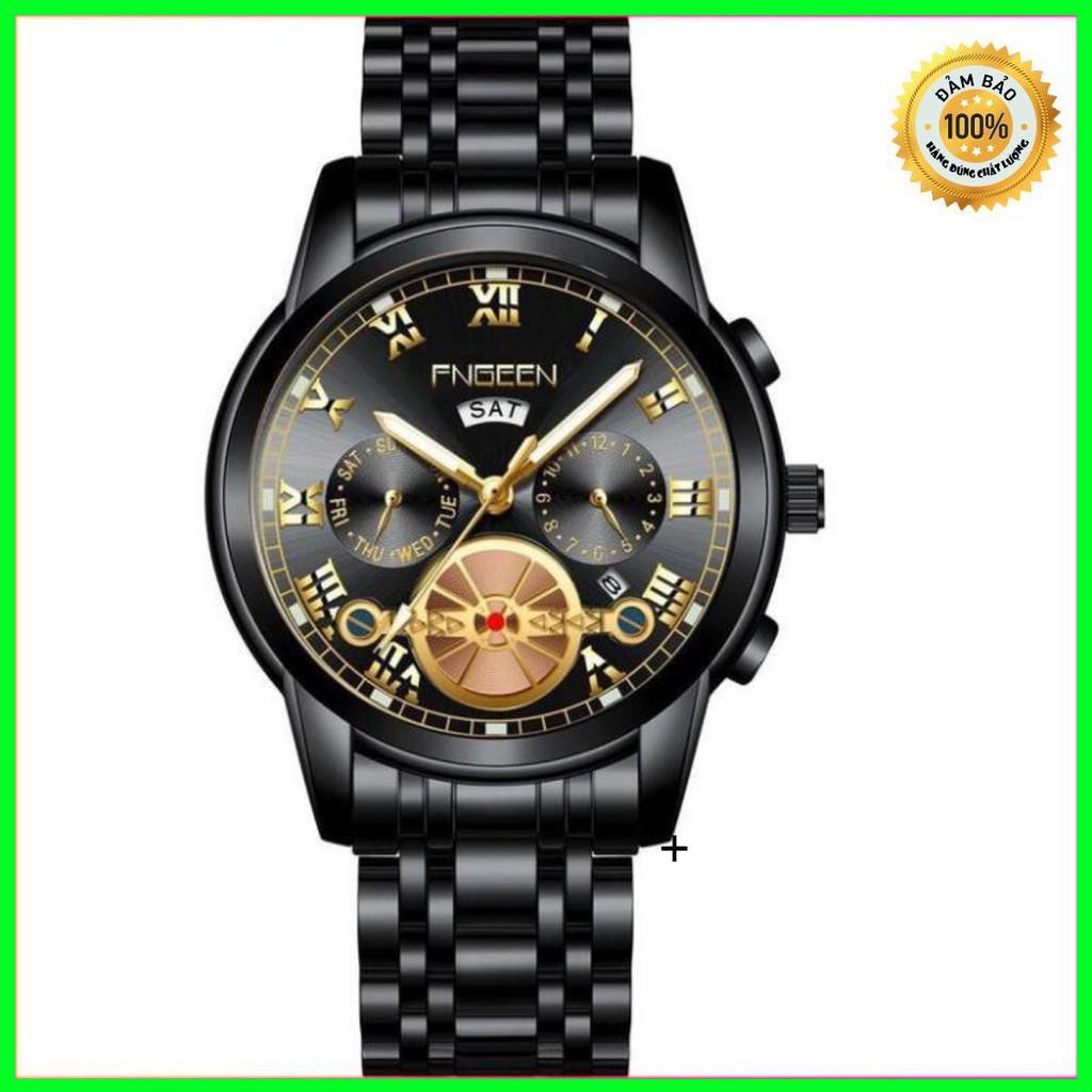 [ Đồng Hồ Nam ] ĐỒNG HỒ NAM FNGEEN CHÍNH HÃNG DÂY THÉP CHẠY 2 LỊCH (TẶNG KÈM HỘP VÀ PIN DỰ PHÒNG) [ Đồng Hồ Nam Cao Cấp] | BigBuy360 - bigbuy360.vn