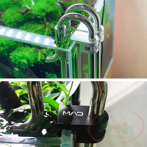Bộ kẹp in out MAD nguyên khối CNC phi 10, 12, 16, 19 mm cố định ống dây in out lọc