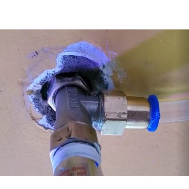 Combo cấp nước tù vòi tới cốc lọc nước dùng cho hệ thống phun sương
