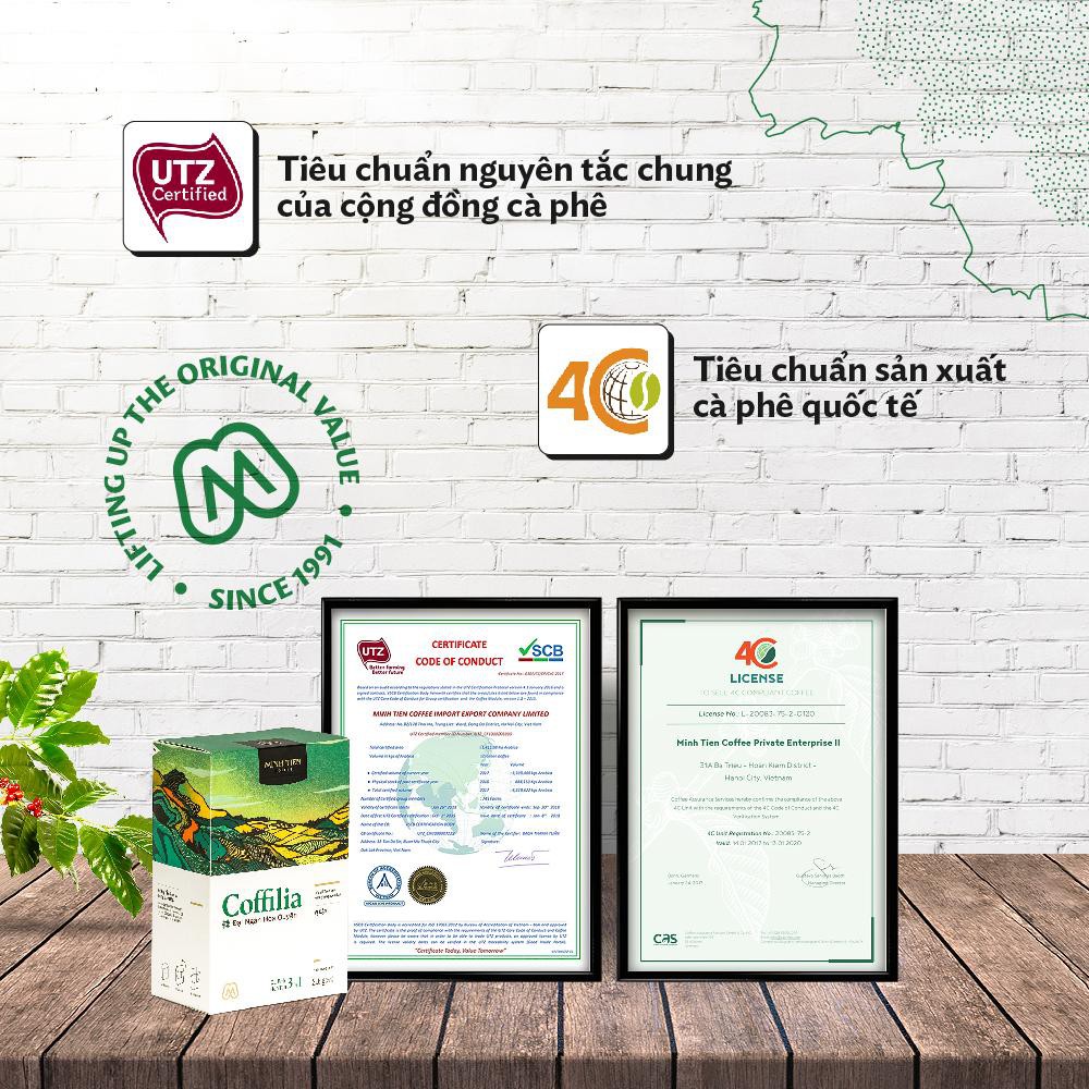 [Tặng kèm 1 hộp Hòa Tan] Combo 2 hộp cà phê hòa tan Coffila 3in1 - Vị đậm 216g (18gx12 gói), công nghệ sấy lạnh hiện đại | BigBuy360 - bigbuy360.vn