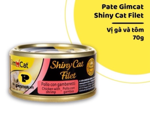 Pate Cho Mèo GimCat Shiny Cat in Jelly 70g