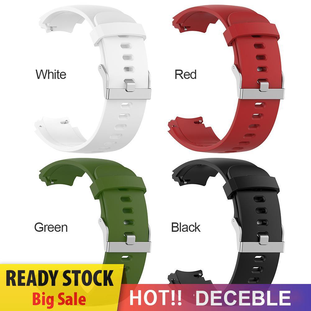 Deceble Soft Silicone Adjustable Watch Strap Bracelet Wrist Band for Amazfit Verge