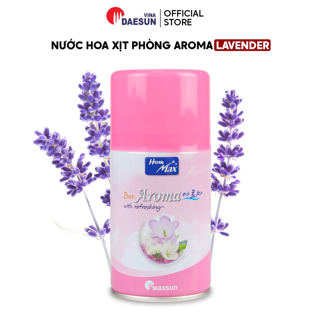 Nước Hoa Xịt Phòng Aroma Hommax  - Dung tích 250ml | Chiết Xuất Tự Nhiên | Nhập Khẩu Hàn Quốc