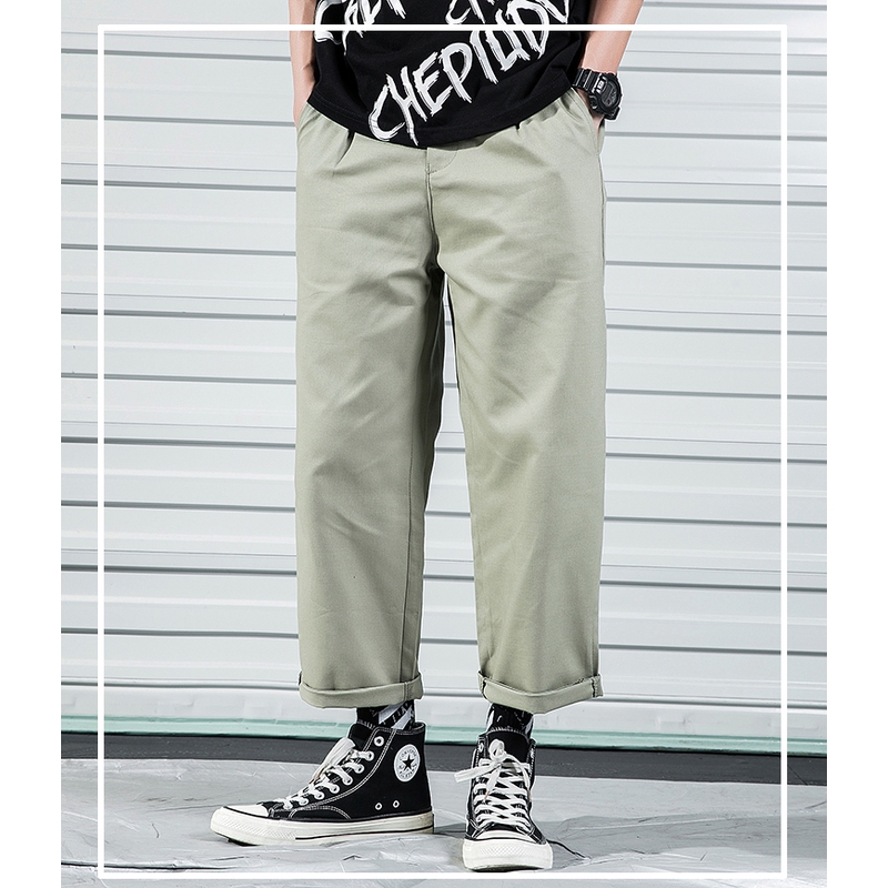 Quần Jeans Trơn Size Lớn Phong Cách Harajuku Size M-5xl Với 3 Màu Tùy Chọn