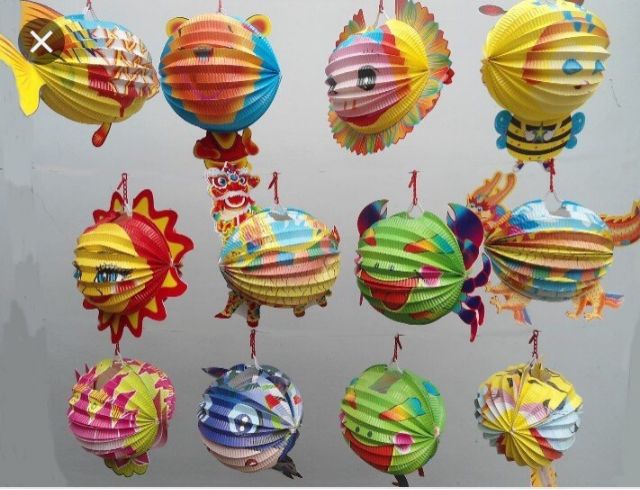 Đèn lồng giấy nhiều mẫu