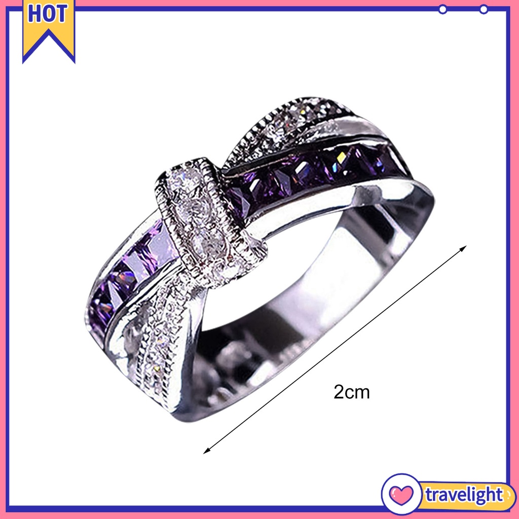 Nhẫn hợp kim đính đá hình thánh giá