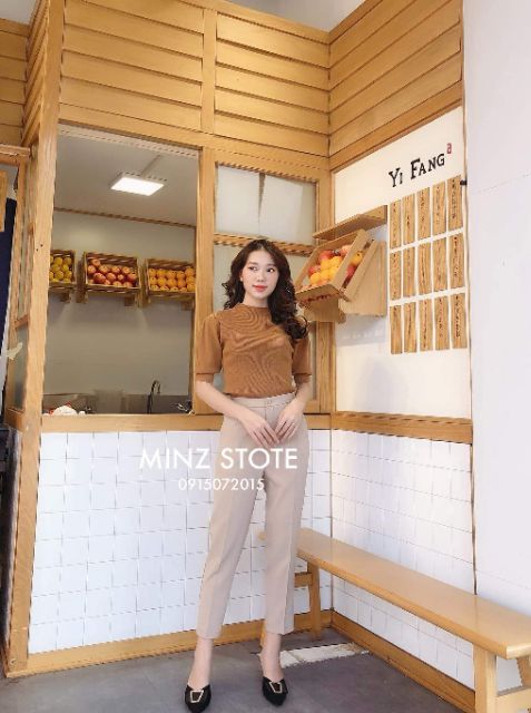 quần baggy công sở 1ly m04