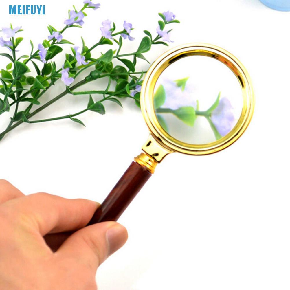 Kính Lúp Cầm Tay Phóng Đại 10x 80mm Mới