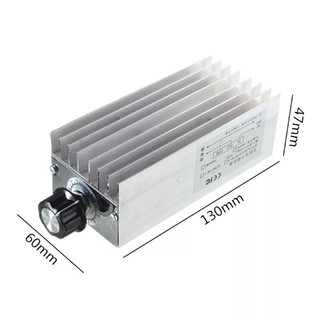 Dimmer 6000W, điều khiển tốc độ động cơ 220VAC