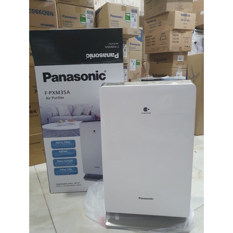 Máy Lọc Không Khí Panasonic F-PXM35A diện tích phòng 26m2