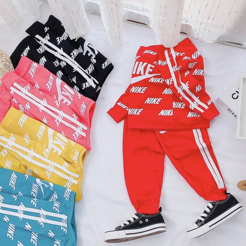 Bộ Cottton Dài Tay Bé Trai/Bé Gái❤️Bộ Thể Thao Chất cotton có giãn 4 chiều siêu mềm mịn cho bé❤️