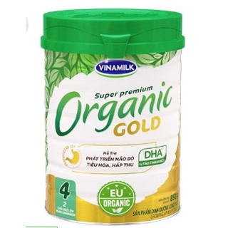 Sữa bột vinamilk organic gold 4 850g