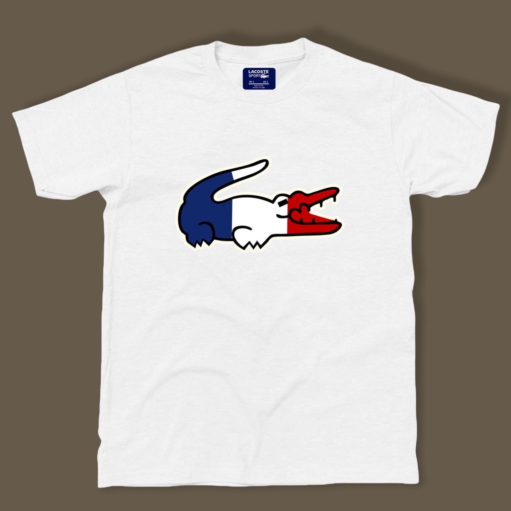 Áo Thun Tay Ngắn Cổ Bẻ In Chữ LACOSTES Thời Trang Cho Nam Và Nữ 011