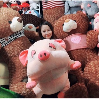 Heo bông phê cần Lợn phê cần dài chuẩn 1m20 chất miniso mềm mịn