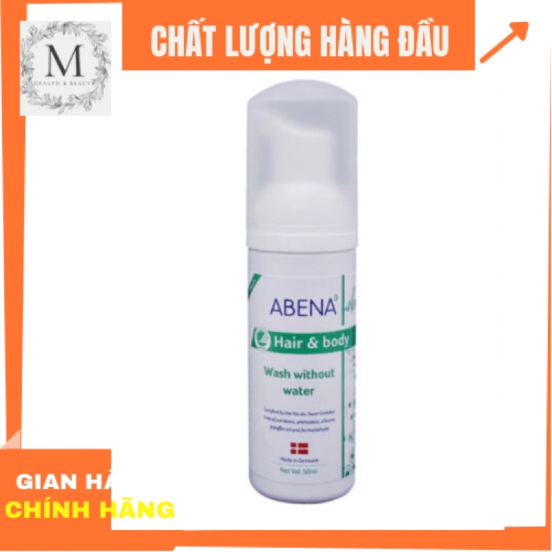 Bọt tắm gội khô Abena